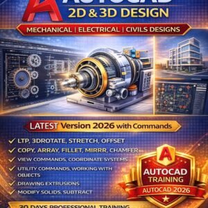 Auto CAD 2D & 3D Design